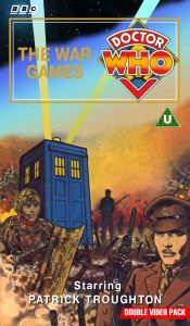 Michael's VHS cover for The War Games, art by John Geary