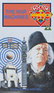 Michael's VHS cover for The War Machines, art by Alister Pearson & Graeme Wey
