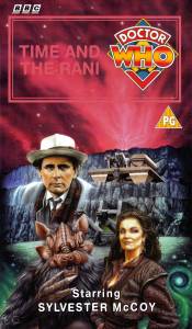 Michael's VHS cover for Time and the Rani, art by Alister Pearson