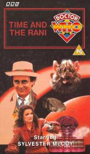 Michael's VHS cover for Time and the Rani, art by Colin Howard