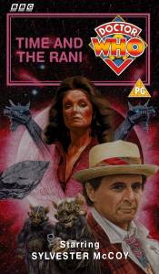 Michael's VHS cover for Time and the Rani, art by Pete Wallbank