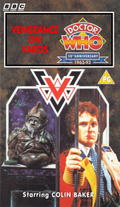 Michael's VHS cover for Vengeance on Varos, art by Alister Pearson